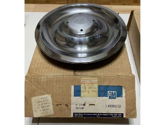 67 Chev Rally Wheel Hub Cap (GM) NOS